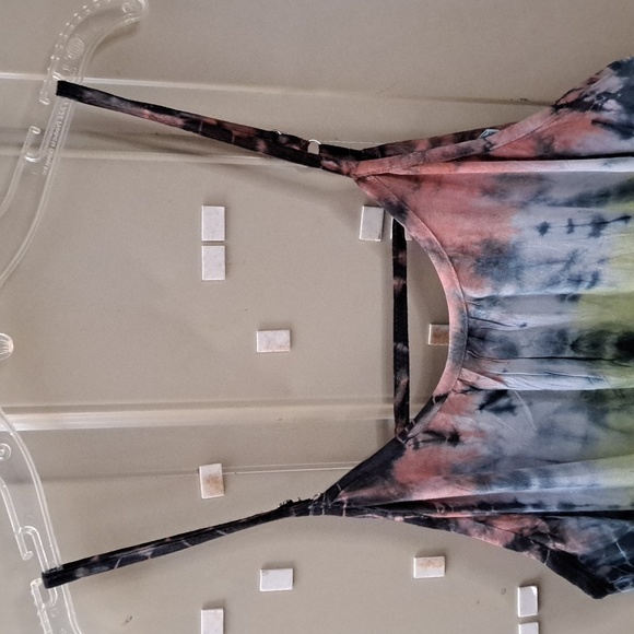Aruba Blue Tie Dye Dress - Picture 6 of 12